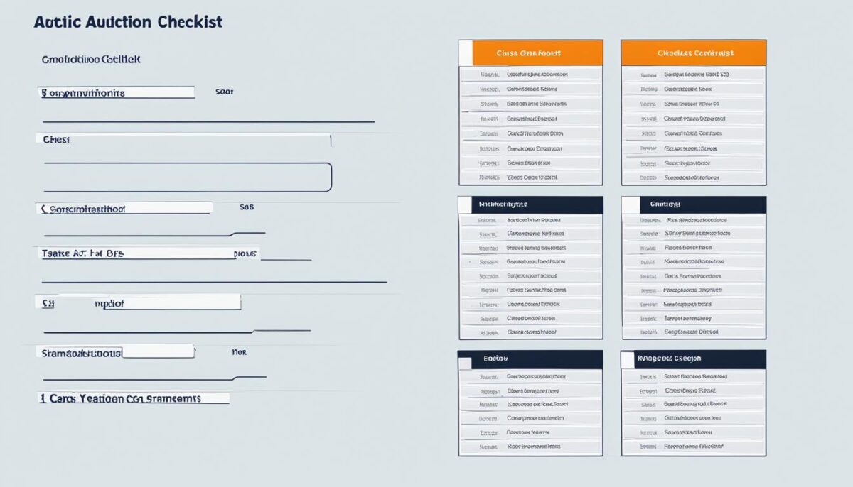 car auction checklist